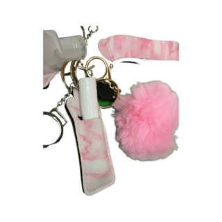 Pink Self-Defense Keychain