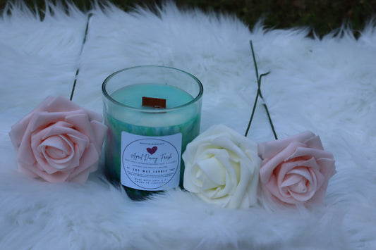 April Downey Fresh Handcrafted Soy Candle